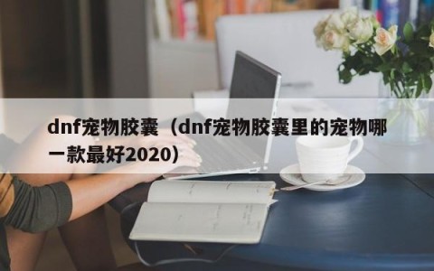 dnf宠物胶囊（dnf宠物胶囊里的宠物哪一款最好2020）